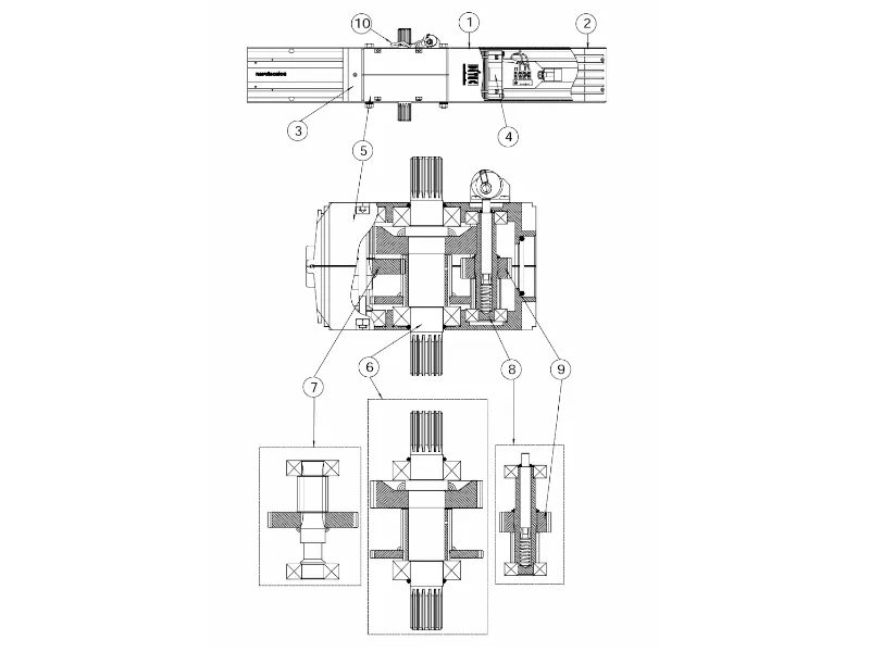 Onderdelen Ditec BOX 3-30-4-40-3SH-3EH-3H