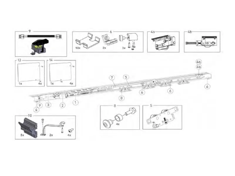 Onderdelen Ditec DAS107PLUS