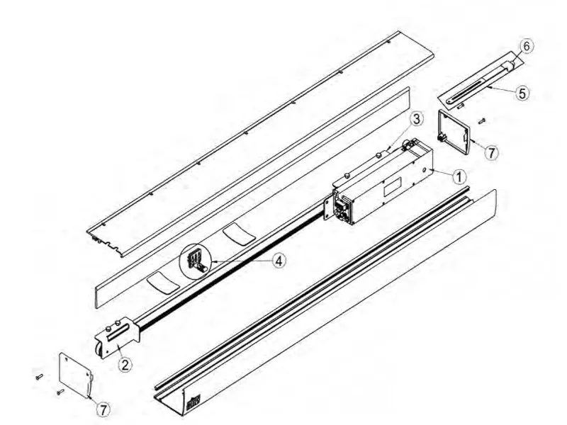 Onderdelen Ditec OLLY E