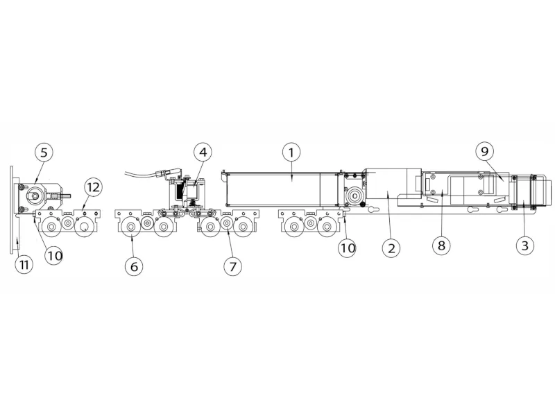 Onderdelen Ditec REX