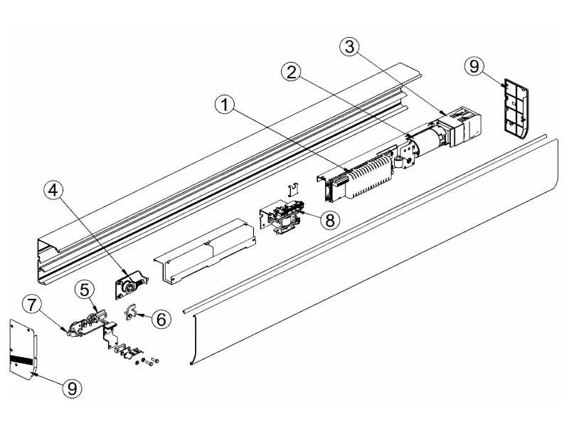 Onderdelen Ditec VALOR HH - HS