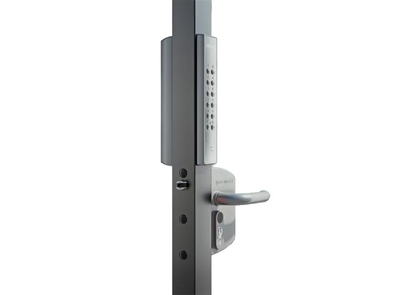 [LNKQ40C2LVCAB-7016] Locinox VOLTA - Serrure en applique avec clavier à code électronique externe alimenté par batterie