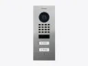 [D1102V-FM] Interphone Vidéo IP 2 bouton-poussoirs, petit modèle encastrable