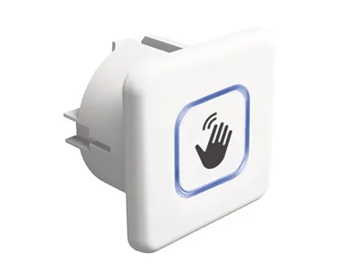 [MSCHRSTD-IWH] Capteur d'ouverture sans contact BEA Magic Switch Chroma STD - encastrable - blanc - pictogr. main