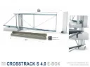 [CROSSTRACK S 4.0] Hardware set voor een hellende vrijdragende schuifpoort, tot 400Kg en 4m doorgang