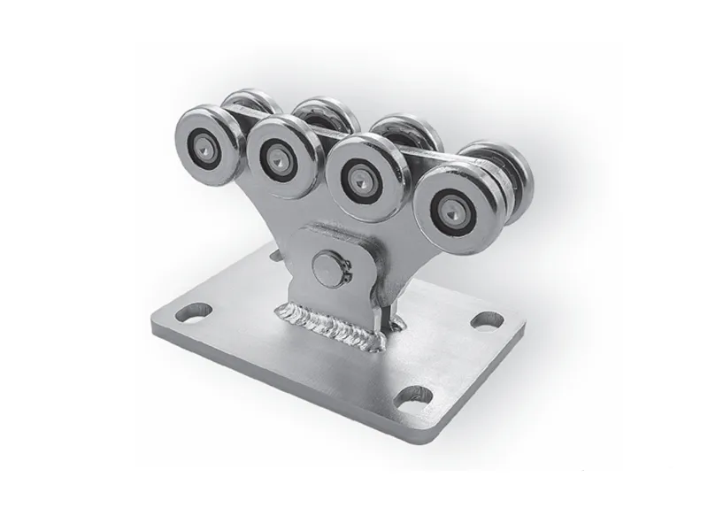[SPEED S] Loopwagen voor looprail-S (B73 x H61 mm), max poortgewicht 450Kg