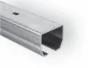 [STAGE MZ6] Stalen looprail M (B95 x H86mm) voor vrijdragende schuifpoort, lengte 6m - gegalvaniseerd