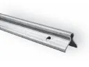 [VECTOR 6] In beton te bevestigen looprail, O-profiel diam. 20mm, gegalvaniseerd staal - lengte 6m