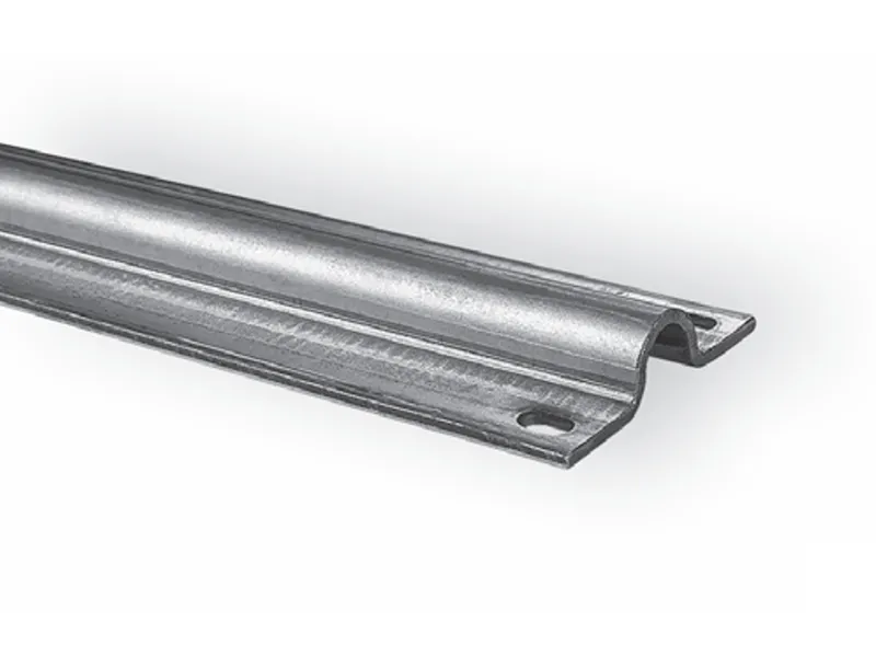 [ROAD 6] Opbouw looprail, O-profiel diam. 20mm, gegalvaniseerd staal - lengte 6m