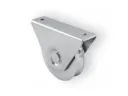 [WTO 1024B2] Opbouw loopwiel Ø98mm voor O-profiel Ø20mm, dubbele lager - draagkracht 300Kg