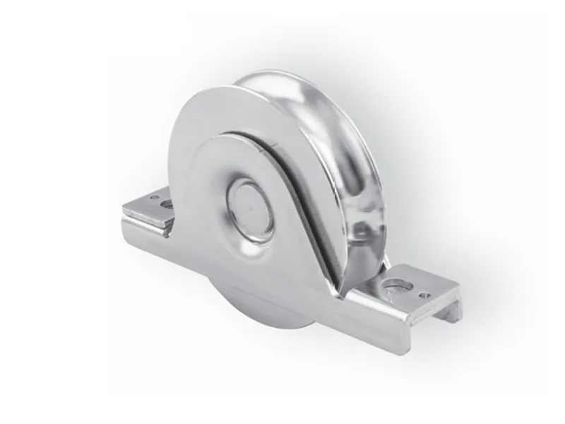 [WSO 824] Inbouw loopwiel Ø78mm voor O-profiel Ø20mm, enkele lager - draagkracht 150Kg