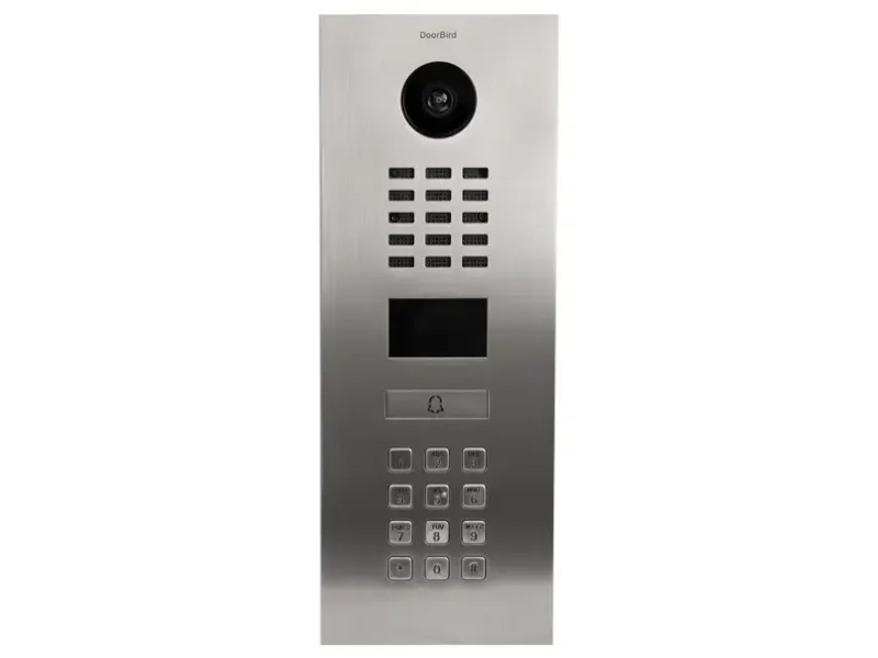 [D2101KV] Interphone Vidéo IP avec 1 bouton-poussoir et clavier