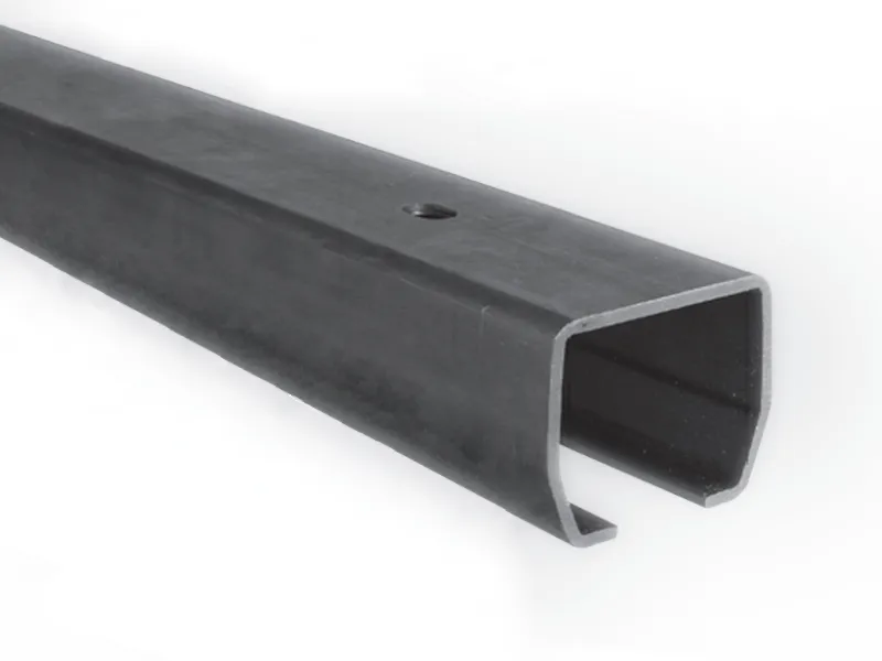 [STAGE MZ6] Rail de roulement M en acier (L95 x H86 mm) pour portail coulissant autoportant, longueur 6 m